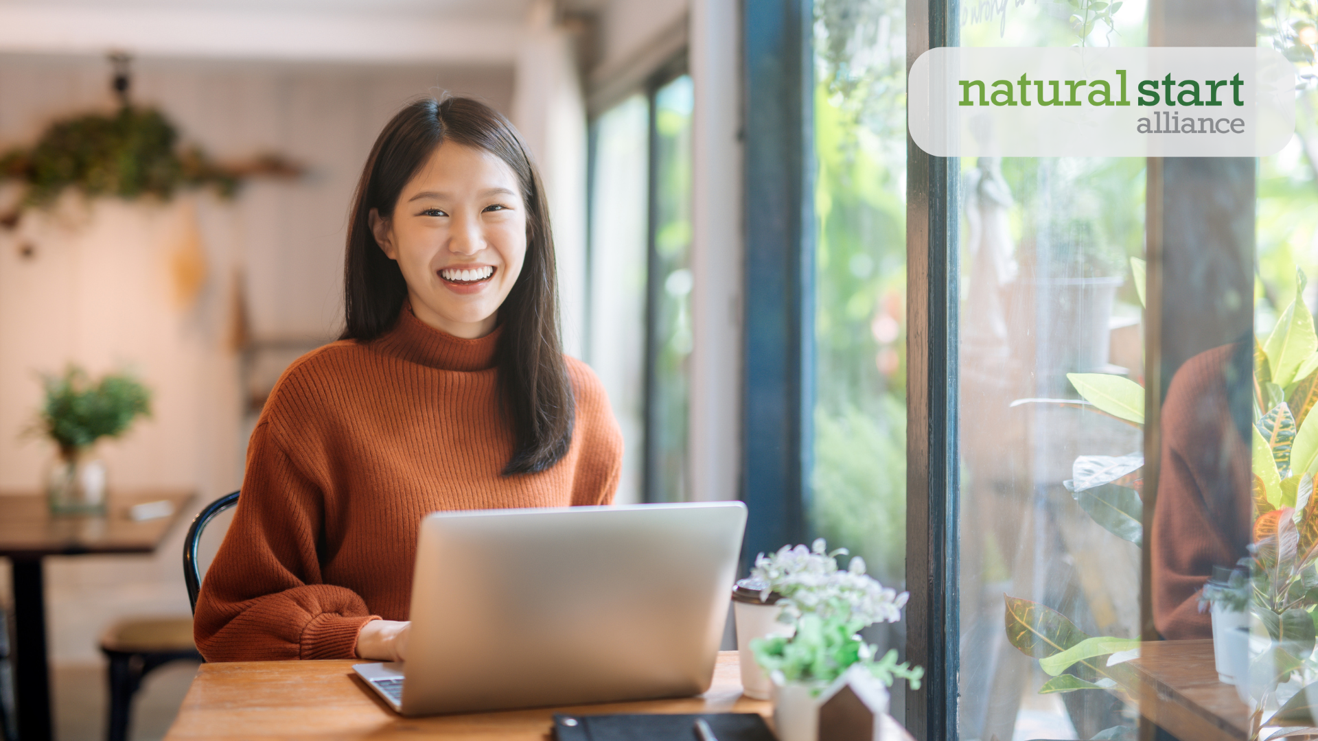 young girl on laptop