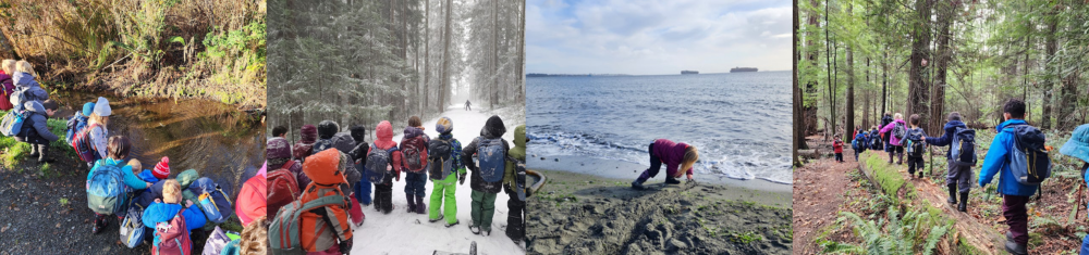 Sooke Nature Kindergarten multiphoto promo