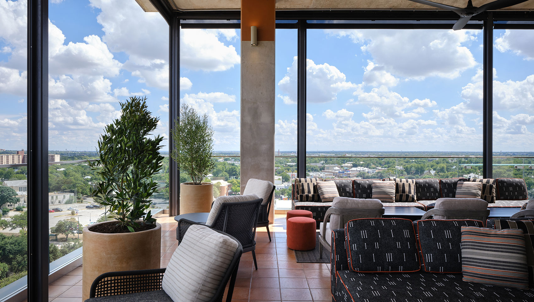 Hotel Rooftop Lounge