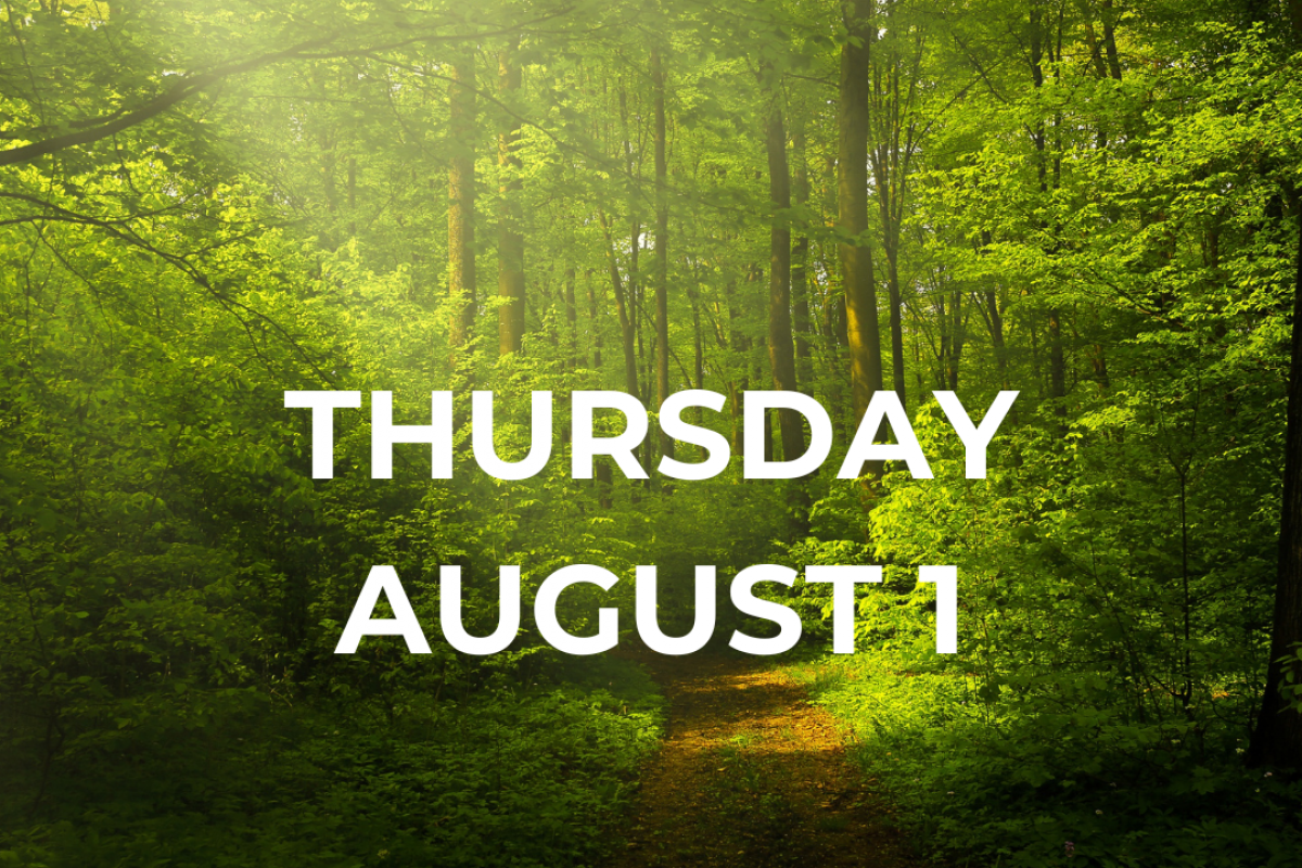 Thursday Aug 1